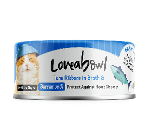 Loveabowl Tuna Ribbons in broth with Barramundi