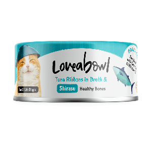 Loveabowl Tuna Ribbons in broth with Shirasu 