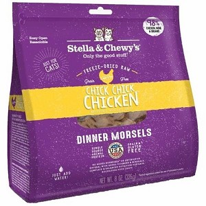 Stella & Chewy's Freeze Dried Chick Chick Chicken Dinner Morsels Cat Food